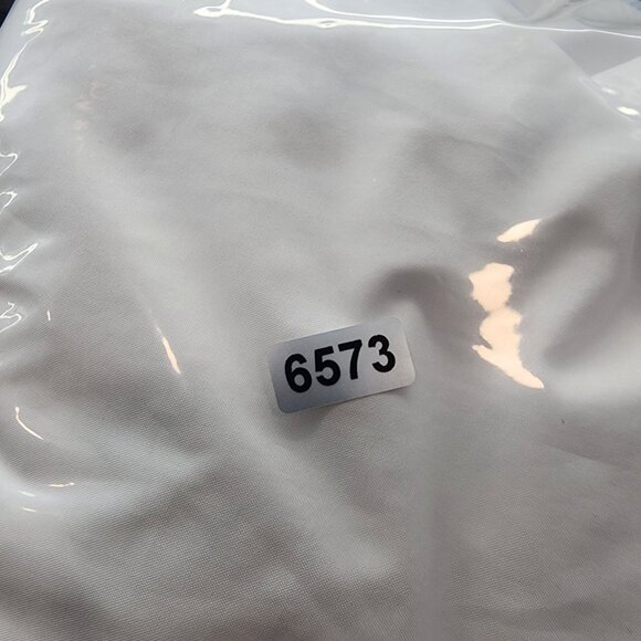 Mens White Charles River Apparel Hooded Pullover Jacket 1/2 Zip Windbreaker L - Picture 12 of 12